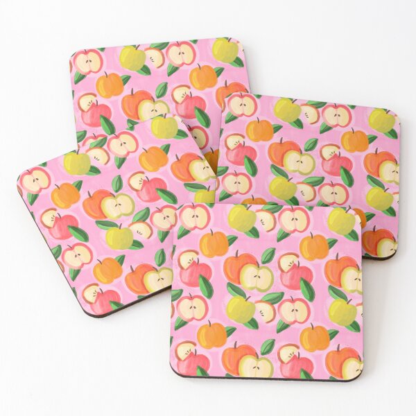 Item preview, Cottage core apple glaze seamless illustration designed and sold by Brittany Degl'Innocenti.