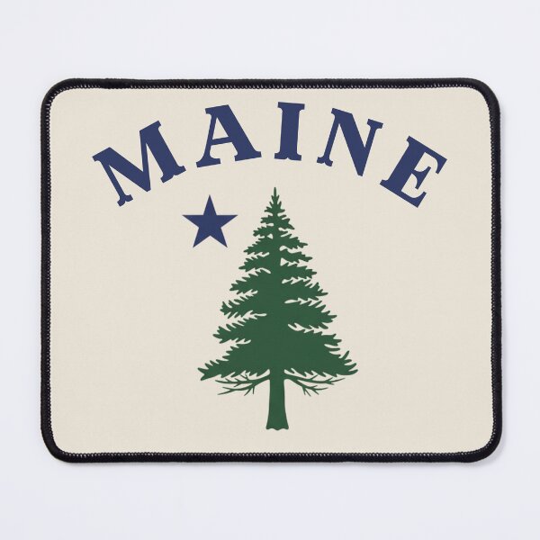 Item preview, Vintage Maine State Pine Tree and North Star Graphic designed and sold by Rhythm Thru Art .