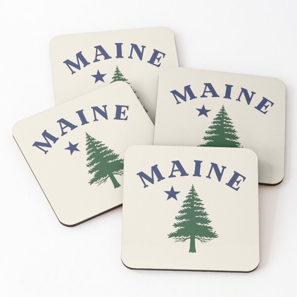 Item preview, Vintage Maine State Pine Tree and North Star Graphic designed and sold by Rhythm Thru Art .