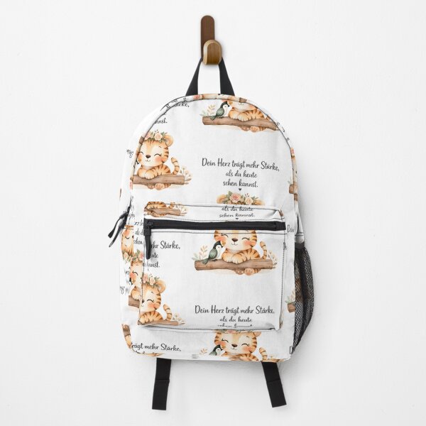 Item preview, Tiger Poster for Baby's Room, German Saying, Children's Room Decor with Watercolor Tiger designed and sold by LoveNurseries.