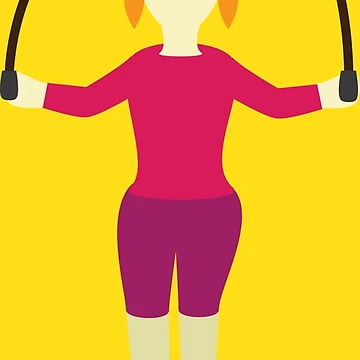 Artwork thumbnail, Jumping Rope by ROSE ANN BANILAR
