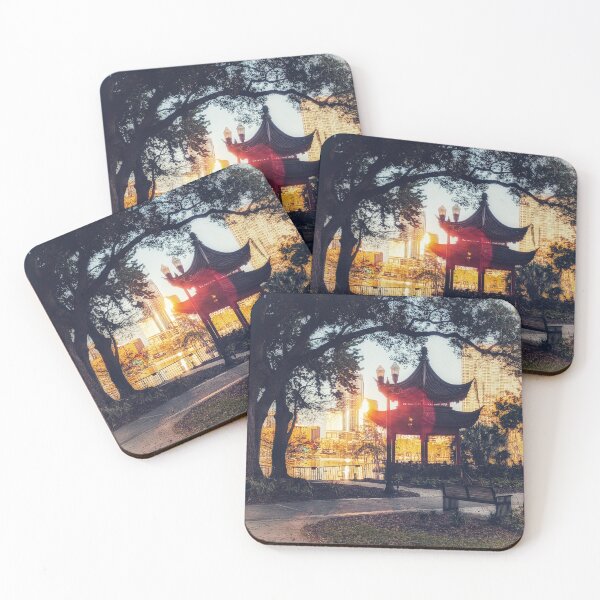 Item preview, Sunlit Temple by the Lake designed and sold by LeonidasBratini.