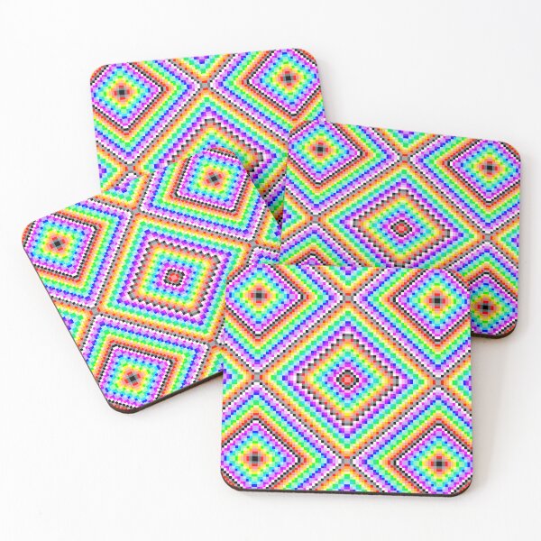 Item preview, rainbow knitting designed and sold by katquasar.