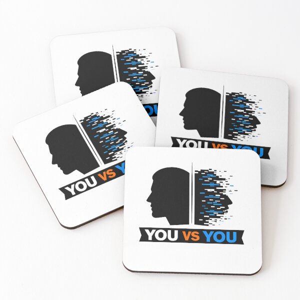 Item preview, You vs You Personal Growth T-Shirt - Minimalist Self Challenge DesignYou vs You Personal Growth T-Shirt - Minimalist Self Challenge Design designed and sold by ascendzero.