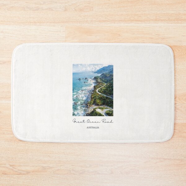 Item preview, Great Ocean Road Coastal Highway - Vintage Souvenir designed and sold by twentytwo ART souvenir designs.