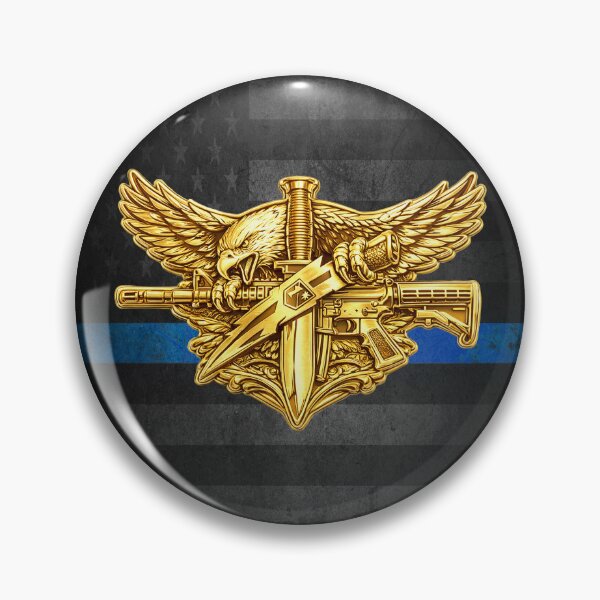 Item preview, Golden SWAT Operator Tactical Freedom Design designed and sold by artistwill.
