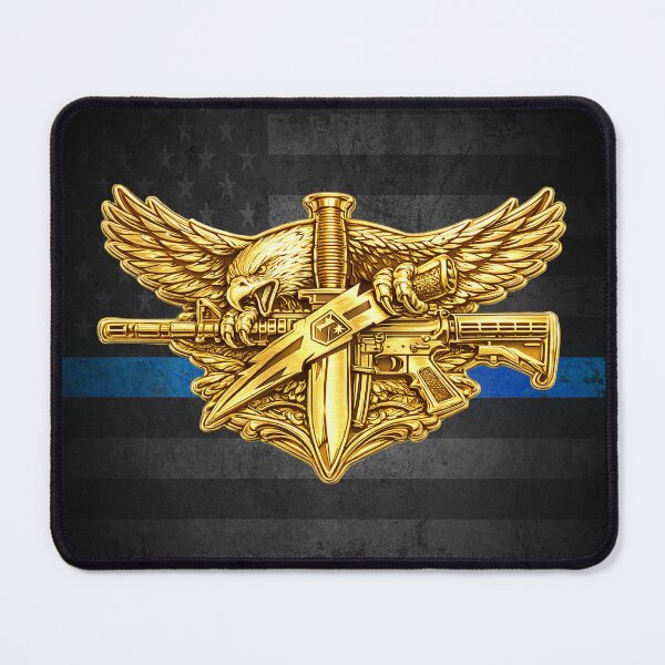 Item preview, Golden SWAT Operator Tactical Freedom Design designed and sold by artistwill.