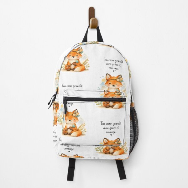 Item preview, Fox Baby Room Poster, Sweet French Quote, Mixed Nursery Wall Decor designed and sold by LoveNurseries.