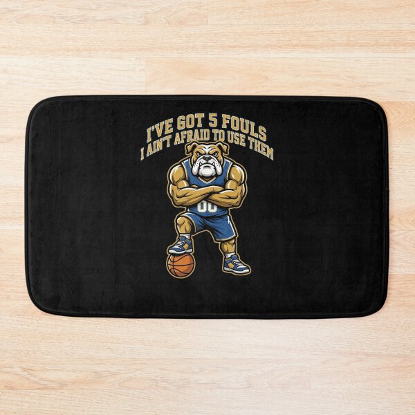 Item preview, I've Got 5 Fouls Bulldog Basketball Player designed and sold by snowry.