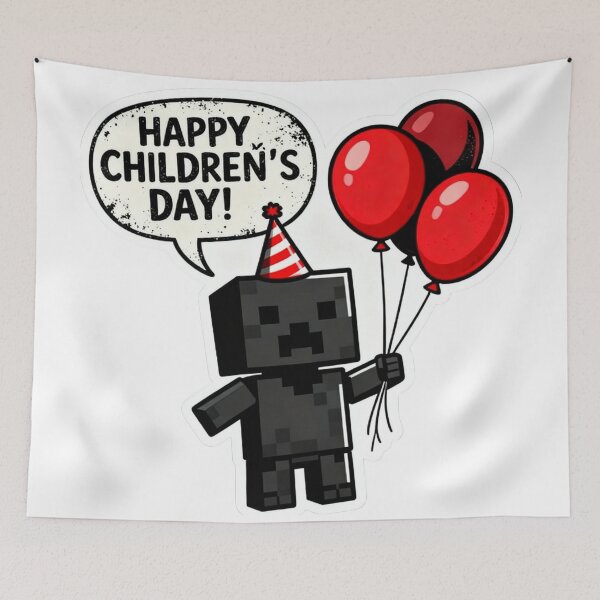 Item preview, Happy children's day | creeper designed and sold by Pandora´s Box.