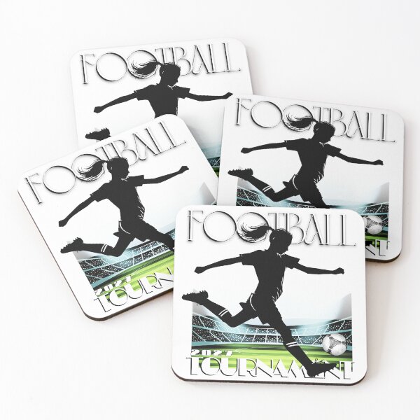 Item preview, Womens Football 2027: Tournament Girl Silhouette designed and sold by AXENT Designs.