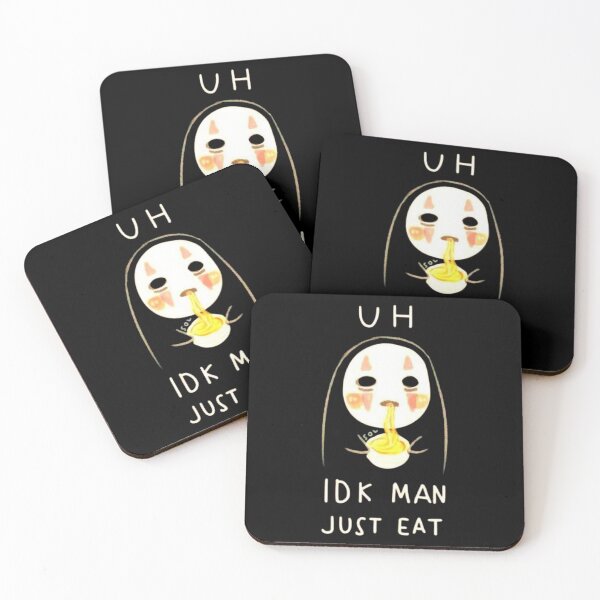 Item preview, No-Face “UH IDK MAN JUST EAT” Meme designed and sold by Aniwhisper240.