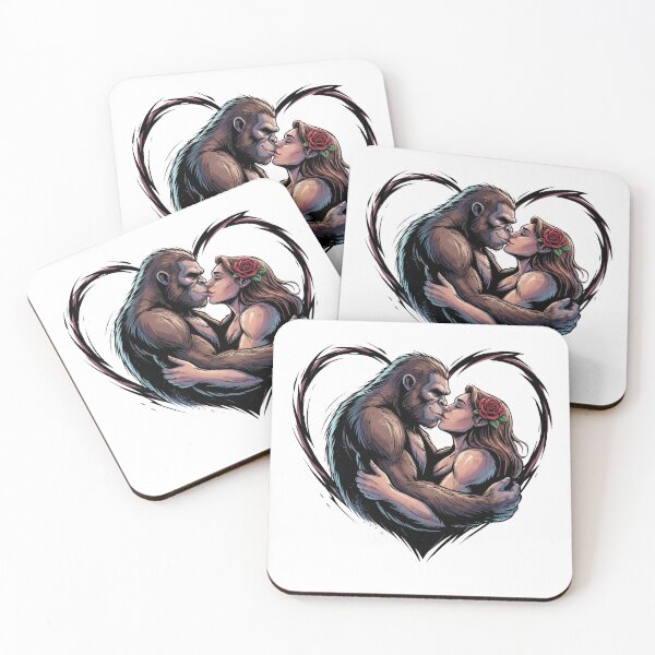 Item preview, Bigfoot in Love designed and sold by Roy & Tiffany.