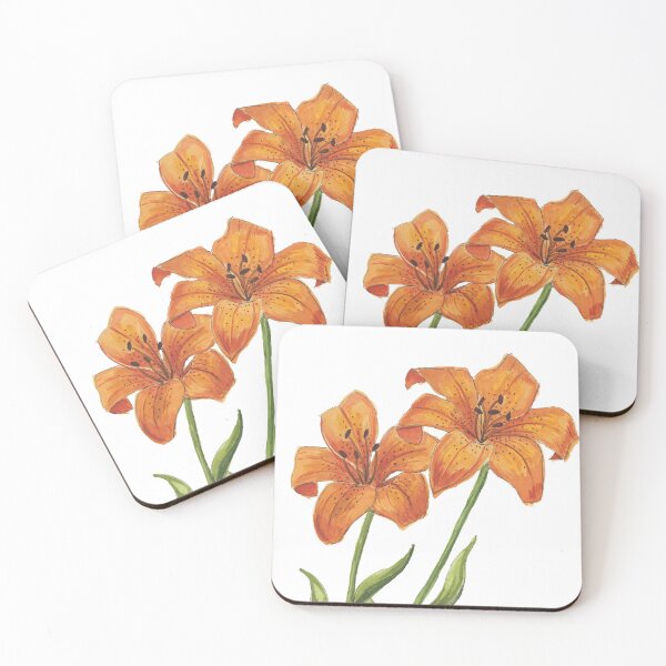 Item preview, Orange Tigerlily designed and sold by NaughtyFlorals.