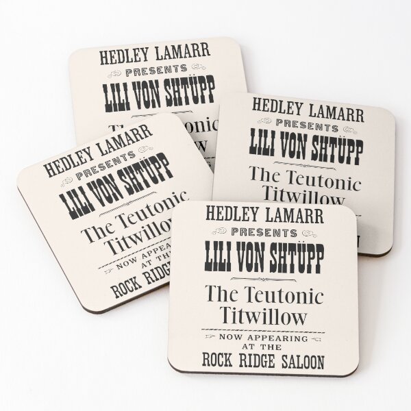 Item preview, Lili Von Shtupp At The Rock Ridge Saloon - Blazing Saddles designed and sold by darklordpug.