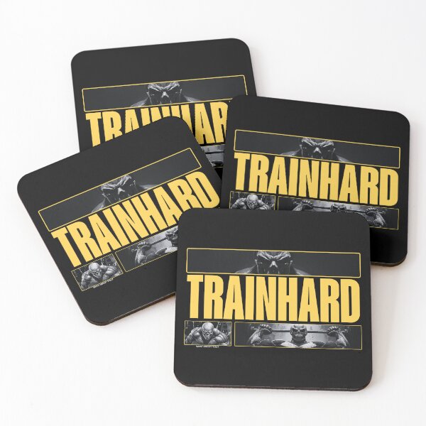 Item preview, TrainHard Skull Gym Strength Motivation designed and sold by TrainHardCo.