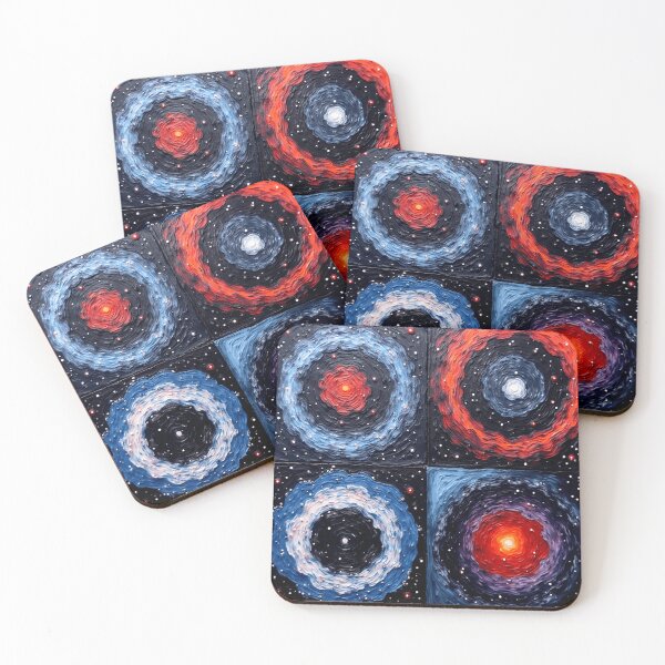 Item preview, celestial spirals colorful geometric abstract design designed and sold by SmashingDeals.