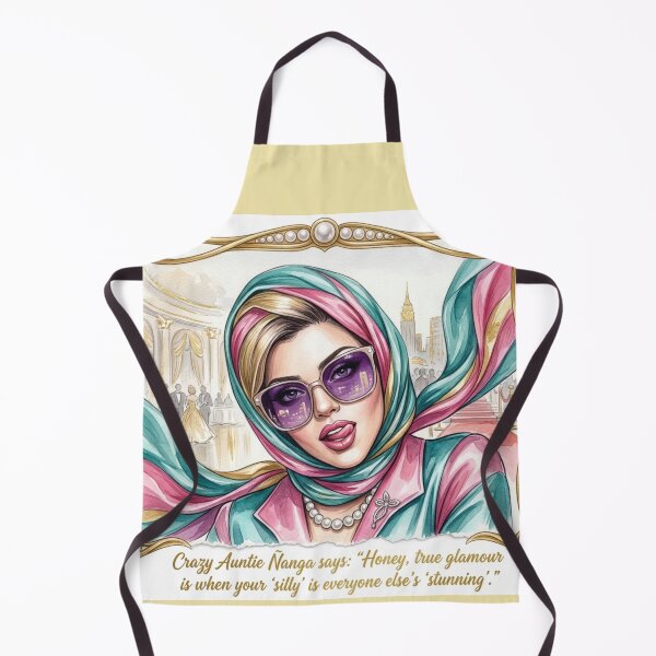 Item preview, Auntie Ñanga True Glamour: Funny High Fashion Art designed and sold by KabronX.