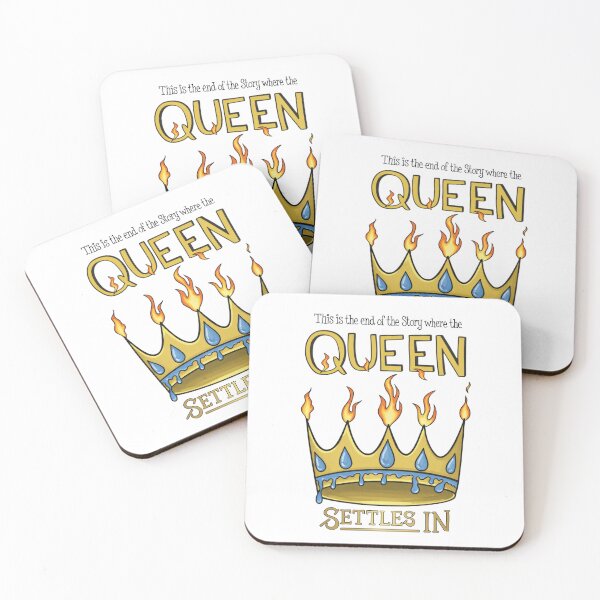 Item preview, This Is The End Of The Story Where The Queen Settles In designed and sold by SpellItOutCC.