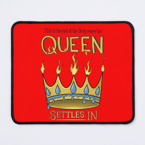 Item preview, This Is The End Of The Story Where The Queen Settles In designed and sold by SpellItOutCC.