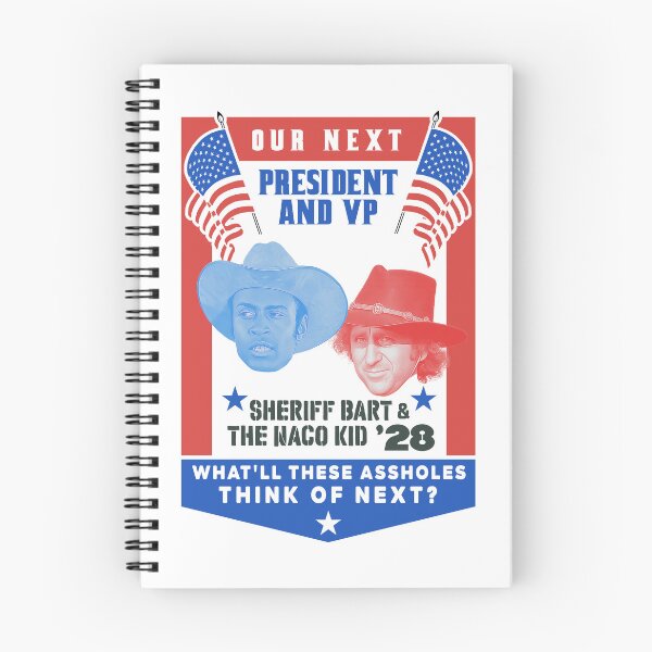 Item preview, Sheriff Bart and The Waco Kid 2028 - Blazing Saddles designed and sold by darklordpug.
