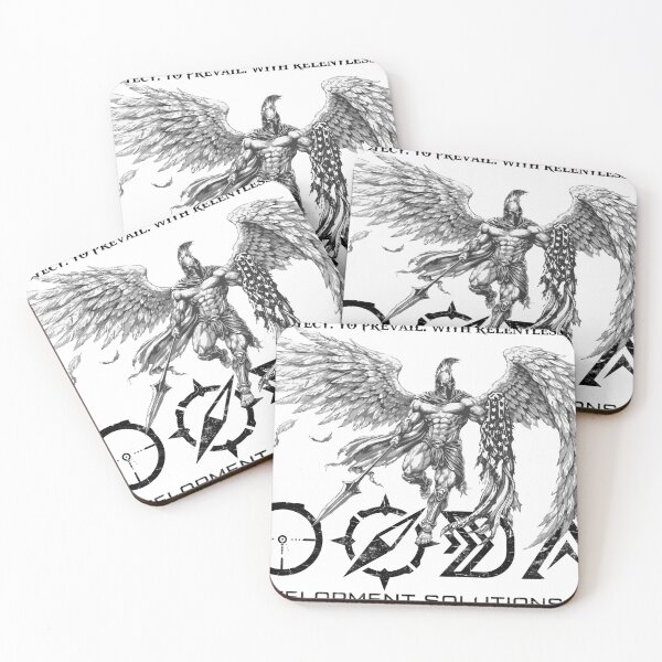 Item preview, St. Michael Spartan - Black OODA DEV designed and sold by OODADEV.