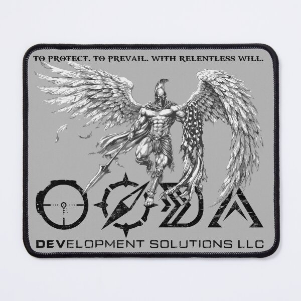 Item preview, St. Michael Spartan - Black OODA DEV designed and sold by OODADEV.