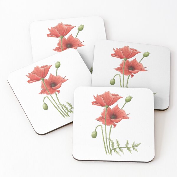 Artikelvorschau, Mohnblume entworfen und verkauft von NaughtyFlorals.
