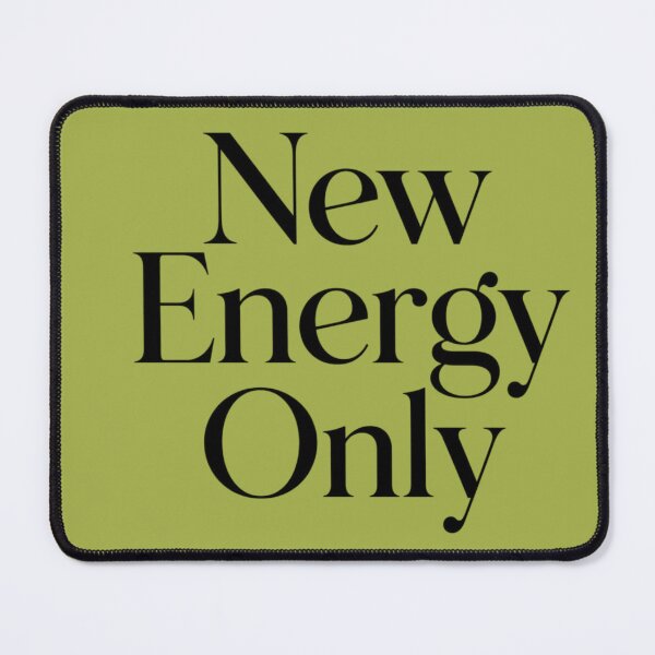 Item preview, New Energy Only Minimalist Quote Design | Aesthetic Motivational Typography | Positive Vibes White Background designed and sold by Sanika arts .