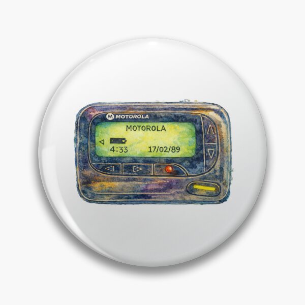 Item preview, Old school Motorola pager image designed and sold by Ex-Supermodel.