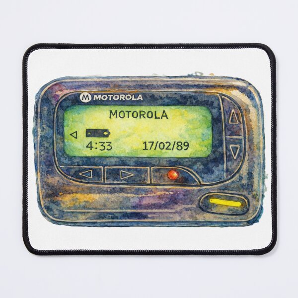 Item preview, Old school Motorola pager image designed and sold by Ex-Supermodel.