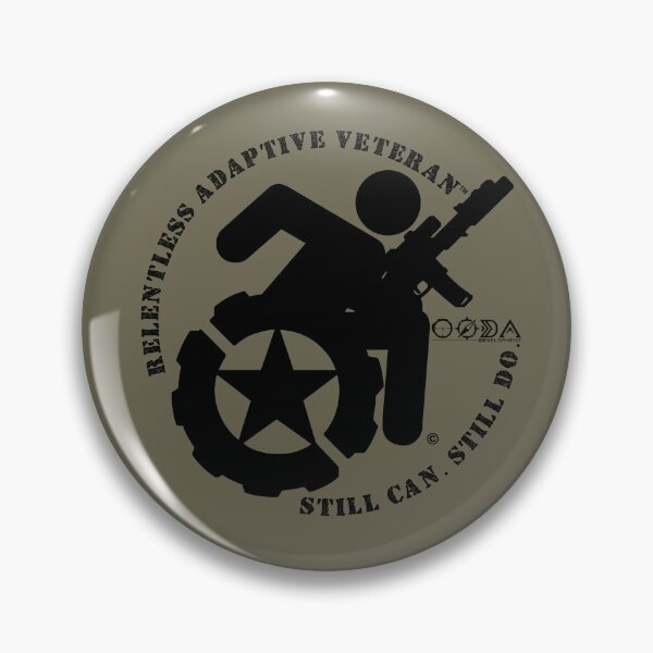 Item preview, Relentless Adaptive Veteran - Black OODA DEV designed and sold by OODADEV.