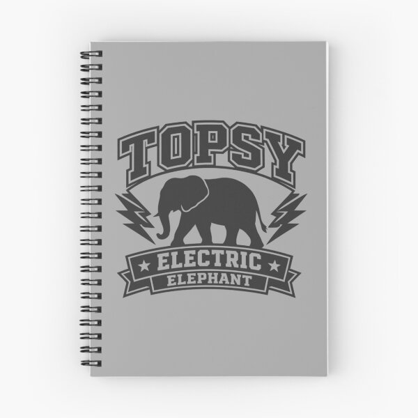 Item preview, Topsy the Electric Elephant designed and sold by pUNKnown.