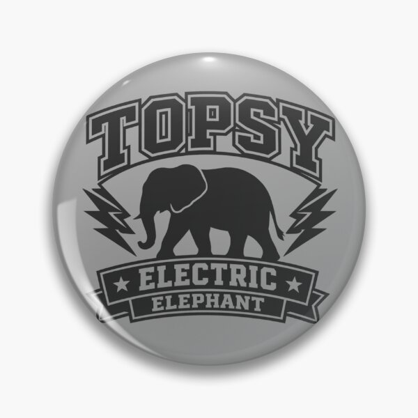 Item preview, Topsy the Electric Elephant designed and sold by pUNKnown.