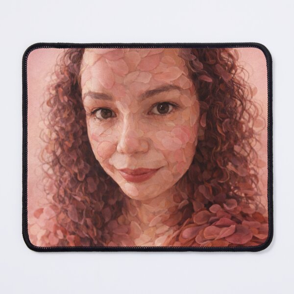 Item preview, Petal Portrait of a Woman — Transformation Through Beauty designed and sold by Vals Crafts Creations Studio.