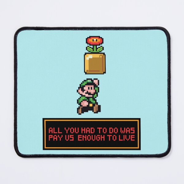 Item preview, ALL YOU HAD TO DO WAS PAY US ENOUGH TO LIVE (EAT THE RICH) designed and sold by remerasnerdas.