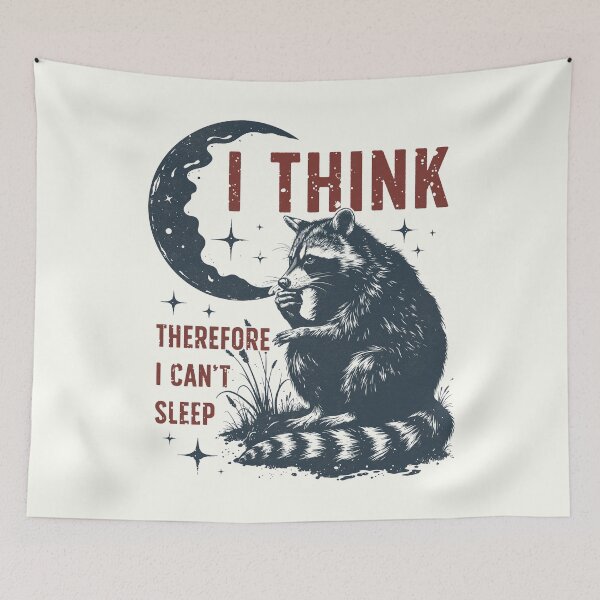 Item preview, I Think Therefore I Can't Sleep designed and sold by TarkoM.