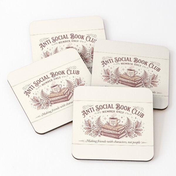 Item preview, Antisocial Book Club!! - Anti Social Book Club Member Only - Book Lovers Club - Antisocial Reading Member only designed and sold by SoffyLee586.