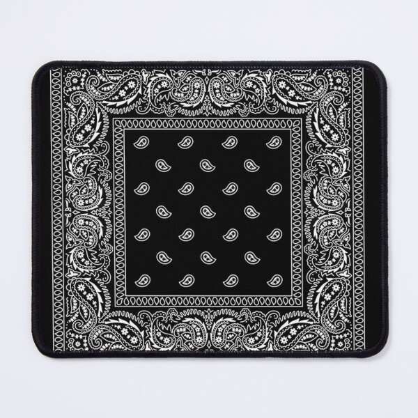 Item preview, Bandana Fever Black Bandana Teardrops designed and sold by BandanaFever.