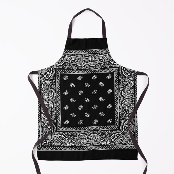 Item preview, Bandana Fever Black Bandana Teardrops designed and sold by BandanaFever.
