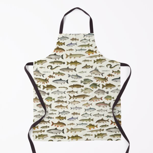 Item preview, Fishes of the Great Lakes Retro Identification Chart designed and sold by kakarikihill.