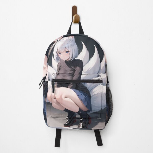 Item preview, Kaga Azur Lane Confident Kitsune Crouching Pose designed and sold by PMartistStudio.
