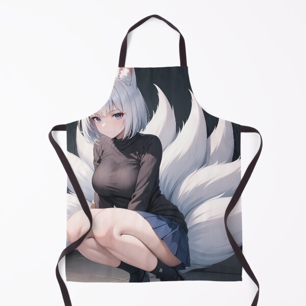 Item preview, Kaga Azur Lane Confident Kitsune Crouching Pose designed and sold by PMartistStudio.