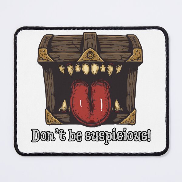 Item preview, Don't Be Suspicious! designed and sold by ChaosCult.