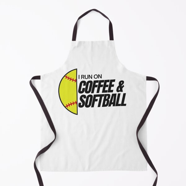 Item preview, I Run on Coffee and Softball Sports Mom designed and sold by everydayplay108.