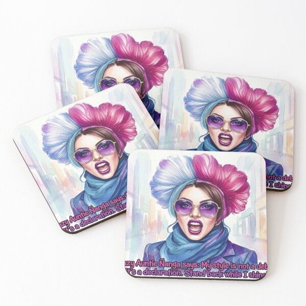 Item preview, Auntie Ñanga My Style Is A Declaration: Funny Empowered Art designed and sold by KabronX.