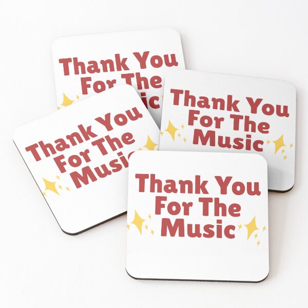 Item preview, Thank You For The Music designed and sold by For-The-Fans.