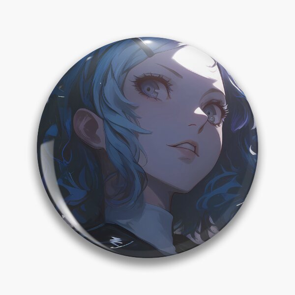 Item preview, Sae Niijima Persona 5 Leather Jacket Shattered Glass Moody Portrait designed and sold by PMartistStudio.