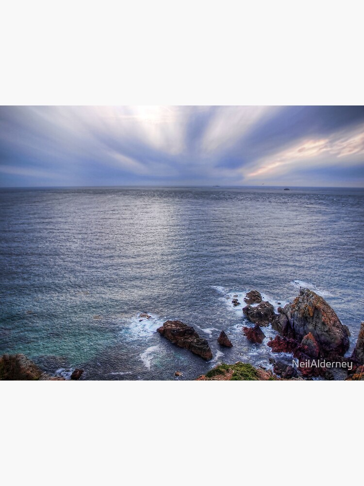 Some rocks, Some Water & Some Clouds - Alderney by NeilAlderney