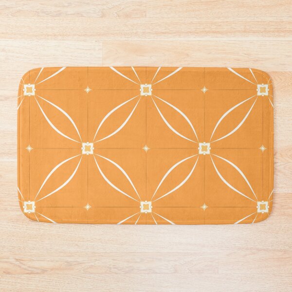 Item preview, Fresh Citrus Orange Tile Pattern  designed and sold by TackyTime.